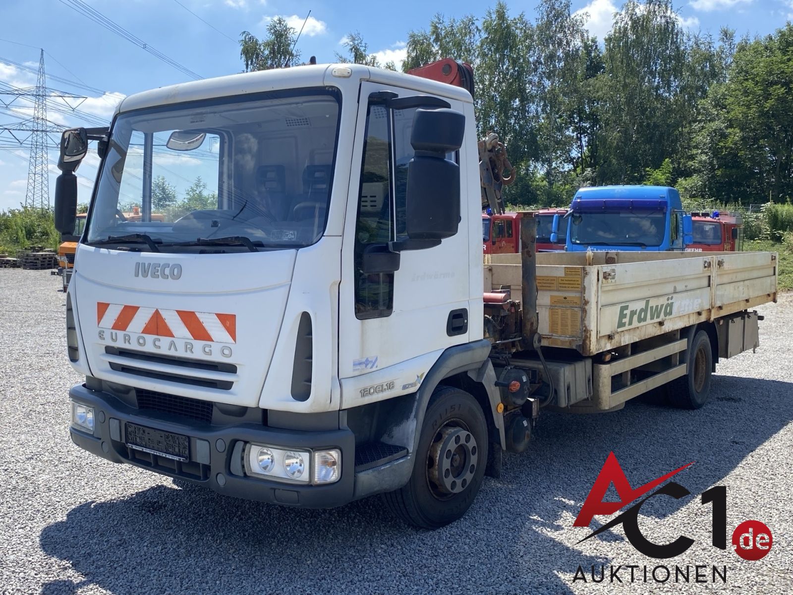 Iveco ML120EL18 Pritsche mit Ladekran
